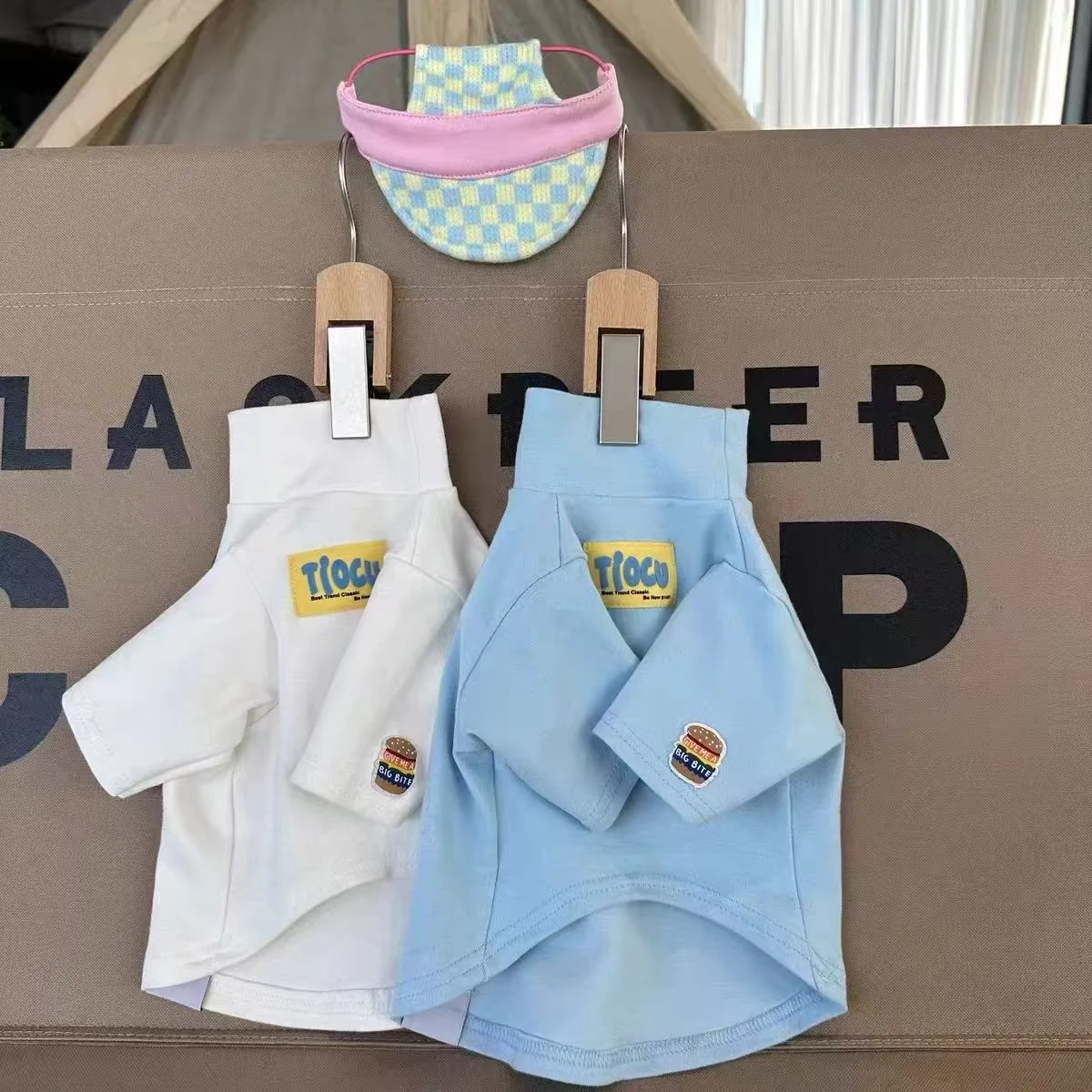 fstw6897 Cat and dog clothes autumn and winter warm Schnauzer Bichon Teddy Maxi Highland pet cute bottoming sweatshirt - Image 1