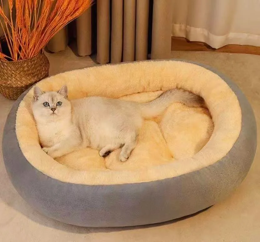 retr78 Cat bed, dog bed, winter warm pet mat, dog bed, cat supplies - Image 1