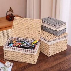Storage box for cosmetics, snacks, sundries, toys, creative storage basket