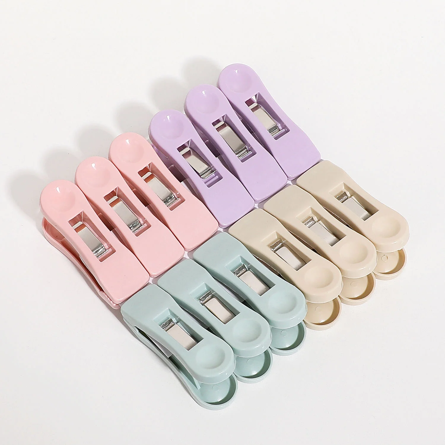 8847hhht 36 PCS Small clip clothespin windproof fixed clip quilt drying quilt household good things - Image 1