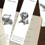 30 pieces of black and white minimalist art bookmarks niche simple student reading DIY marking graduation commemorative book page label - Image 4