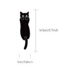 30 pieces of accompanying cat fun paper bookmarks high value cartoon cute niche reading essential small cards ins - Image 2