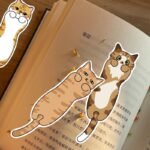30 pieces of accompanying cat fun paper bookmarks high value cartoon cute niche reading essential small cards ins - Image 8