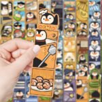 30 pieces of high-definition cartoon cute Christmas bookmarks festive atmosphere students must-have paper reading cards message cards - Image 5