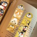 30 pieces of high-definition cartoon cute Christmas bookmarks festive atmosphere students must-have paper reading cards message cards - Image 8