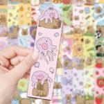 30 pieces of cute cartoon capybara capybara bookmarks student decoration book markings calligraphy and painting reading exquisite cards - Image 8