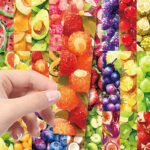 30 pieces of fruit bookmarks high value small fresh stationery reading book marking paper card ins student supplies - Image 7