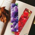 30 pieces of fruit bookmarks high value small fresh stationery reading book marking paper card ins student supplies - Image 9