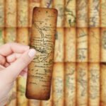 30 pieces of creative treasure map bookmarks high-end books DIY niche decoration student creative literary gifts - Image 9