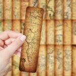 30 pieces of creative treasure map bookmarks high-end books DIY niche decoration student creative literary gifts - Image 10