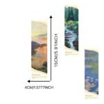 30 pieces of literary oil painting bookmark series message card note diy small card book student reading index card - Image 2
