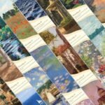 30 pieces of literary oil painting bookmark series message card note diy small card book student reading index card - Image 10