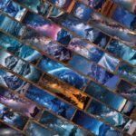 30 pieces of wandering star bookmarks high value scenery message card note DIY card book student reading clip - Image 3