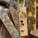 60 pieces of Jiangshan Autumn Bookmarks Creative Chinese Style Notebook Material DIY Student Supplies Book Reading Page Clip - Image 2