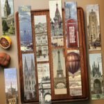 30 pieces of world architecture bookmarks, exquisite and creative, high-value notes, students' must-have handbooks and book decoration cards