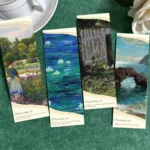 30 pieces of literary oil painting bookmark series message card note diy small card book student reading index card