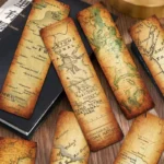 30 pieces of creative treasure map bookmarks high-end books DIY niche decoration student creative literary gifts