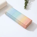Vibrant gradient eyeglass case, simple design, suitable for men - Image 7