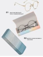 Vibrant gradient eyeglass case, simple design, suitable for men - Image 10