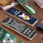 30PCS Animal Art Fresh Graffiti Paper Decorative Bookmarks - Image 9