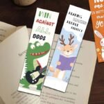 30PCS Animal Art Fresh Graffiti Paper Decorative Bookmarks - Image 7
