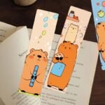24 PCS set of cute cartoon Pibala bookmarks