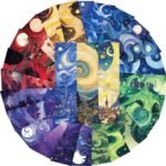 30PCS Simple Dream Advanced ins Style Bookmark Anime Creative Marking Card - Image 8