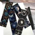 30 pieces of paper tarot secret bookmarks dreamy mysterious high-end