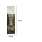 30 Green Forest series bookmarks, small fresh fairy tale landscape paper reading markers decorative gifts - Image 7