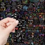 30PC interesting series of creative essential small cards, high-value decorative books, paper bookmarks - Image 3