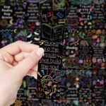 30PC interesting series of creative essential small cards, high-value decorative books, paper bookmarks - Image 4