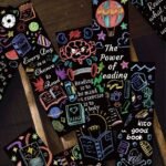 30PC interesting series of creative essential small cards, high-value decorative books, paper bookmarks - Image 6