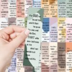 30PC inspirational quotes series paper bookmarks, small fresh decorative book paper marking cards - Image 2