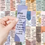 30PC inspirational quotes series paper bookmarks, small fresh decorative book paper marking cards - Image 4