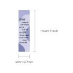 30PC inspirational quotes series paper bookmarks, small fresh decorative book paper marking cards - Image 11