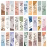 30PC inspirational quotes series paper bookmarks, small fresh decorative book paper marking cards - Image 12