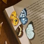 A set of butterfly series magnetic bookmarks, oddly satisfying exquisite book markings - Image 2
