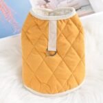 Autumn and winter cat and dog clothes winter with traction buckle, small dog warm thick vest cardigan - Image 3