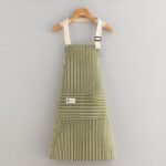 2PC◆This new cotton and linen kitchen apron is breathable, stylish, and perfect for summer wear. It's stain-resistant and durable, making it the ideal attire for food preparation. - Image 6