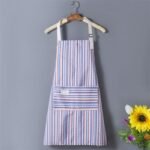 2PC◆New canvas apron for home use, suitable for cooking, stain-resistant and breathable. - Image 2