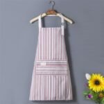 2PC◆New canvas apron for home use, suitable for cooking, stain-resistant and breathable. - Image 8