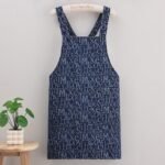 Denim-style canvas aprons for kitchen and household use; durable, stain-resistant, breathable, and oil-resistant. - Image 5