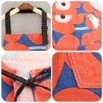Canvas apron, simple Japanese style apron, suitable for both men and women, made of durable, sleeveless, and breathable canvas fabric. - Image 4