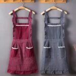 2PC This princess-themed apron is made of cotton fabric, making it comfortable, breathable, and stylish - Image 4