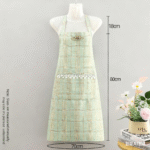 Made of cotton, this collared apron is stain-resistant and durable, suitable for home and kitchen use, and is also a stylish work shirt - Image 12