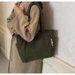 Corduroy shoulder bag, spacious and casual for autumn and winter - Image 7