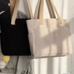 Original design autumn/winter zippered shoulder bag, made of corduroy, a simple and stylish women's bag - Image 4