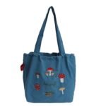 Canvas bag, new style, casual and versatile shoulder bag, suitable for students going to class - Image 15