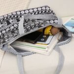 Amazon rainforest style shoulder bag/handbag made of cotton and linen - Image 2