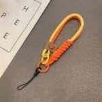 Patchwork style woven rope, lanyard phone case charm - Image 7
